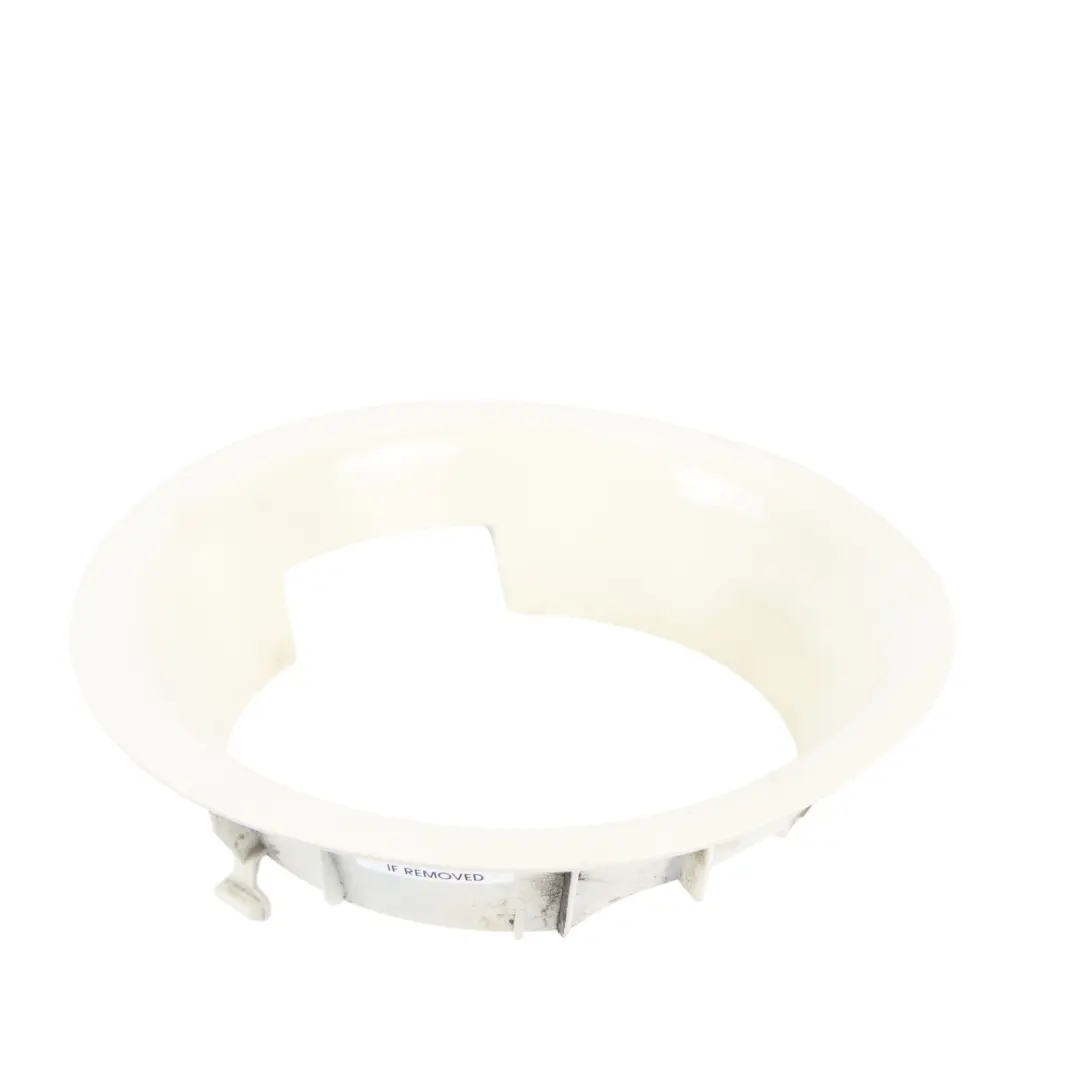 Mini F57 Cabrio Fuel Tank Filler Cap Cover Surround Pepper White - 850 - SKU 7451389-PW - Part number 7451389