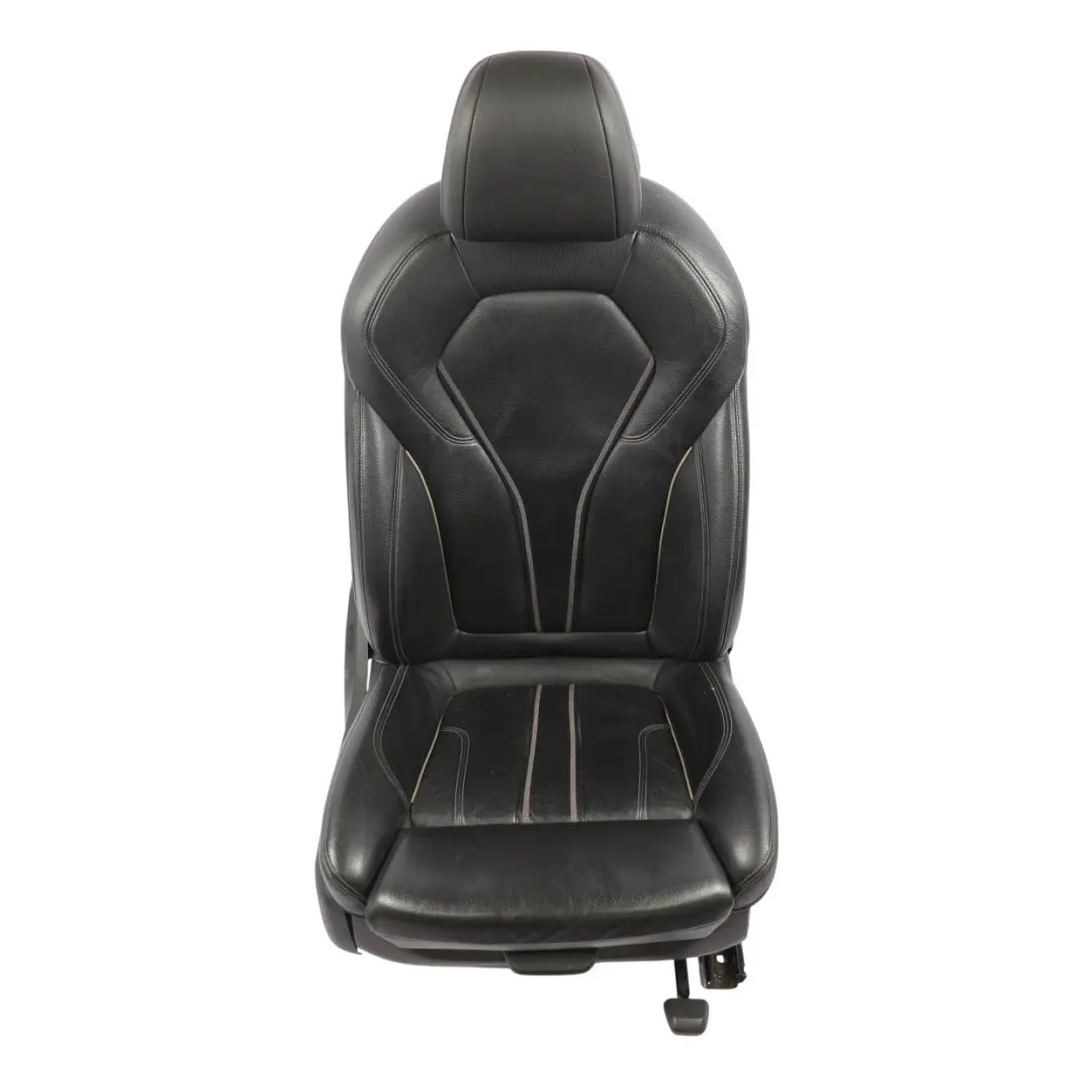 BMW G30 G31 Front Right O/S Sport Seat Interior Dakota Black Leather Electric - SKU 7457708-3 - Part number 7457708