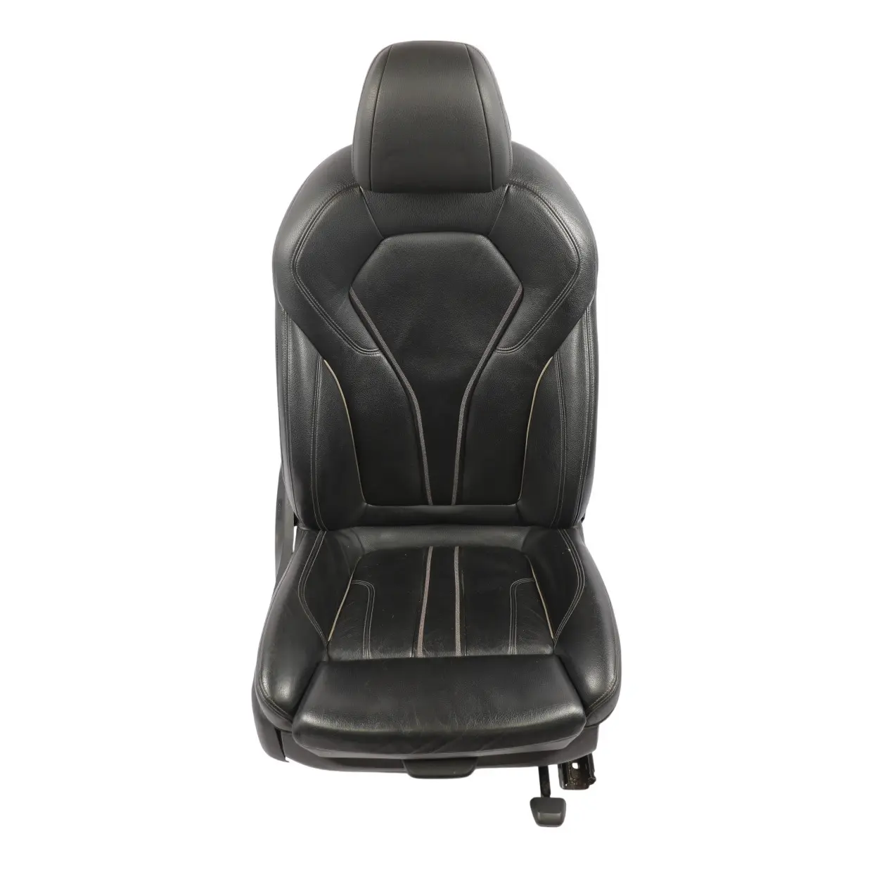 BMW G30 G31 Siège sport avant droit Intérieur cuir Dakota Noir électrique