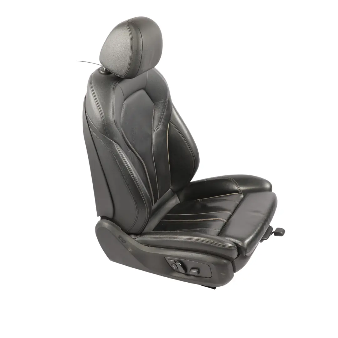Front Right O/S Sport Seat Interior Dakota Black Leather Electric to BMW G30 G31 with Part number 7457708 BMW G30 G31 Front Right O/S Sport Seat Interior Dakota Black Leather Electric - SKU 7457708-3 - Part number 7457708