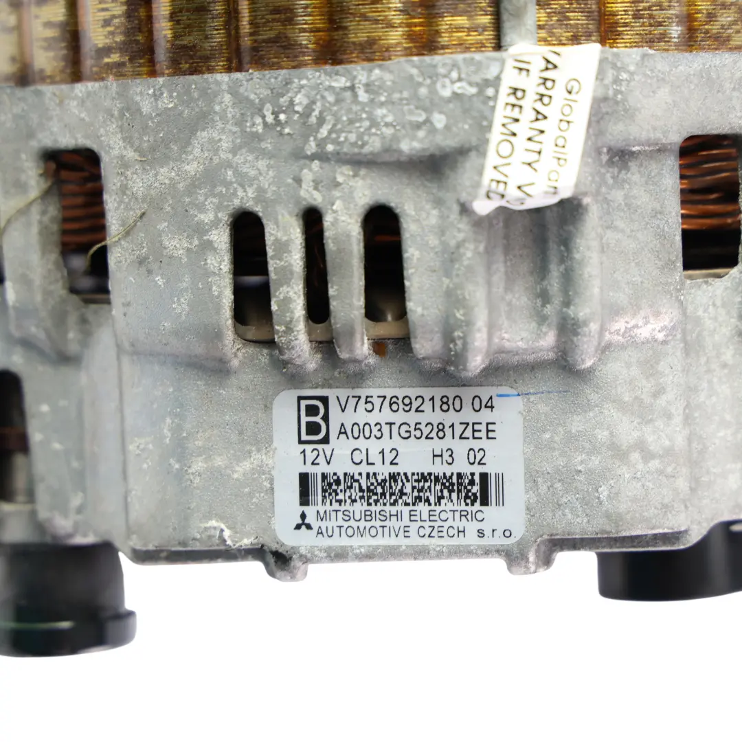 Mini Cooper R55 R56 R57 Mitsubishi Alternator Generator Benzin 120A - SKU 7576921 - Teilenummer 7576921