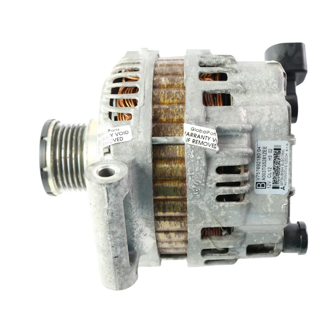 Alternator Generator Petrol to Mini Cooper R55 R56 R57 Mitsubishi Engine with Part number 7576921 Mini Cooper R55 R56 R57 Mitsubishi Engine Alternator Generator Petrol - SKU 7576921 - Part number 7576921