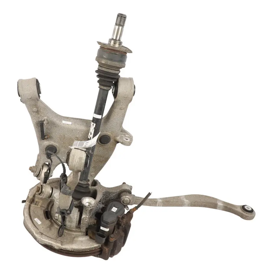 N55 Rear Left N/S Leg Suspension Axle Brake Disc Hub Set to BMW F10 535i with Part number 6793769 BMW F10 535i N55 Rear Left N/S Leg Suspension Axle Brake Disc Hub Set - SKU 6793769-7 - Part number 6793769