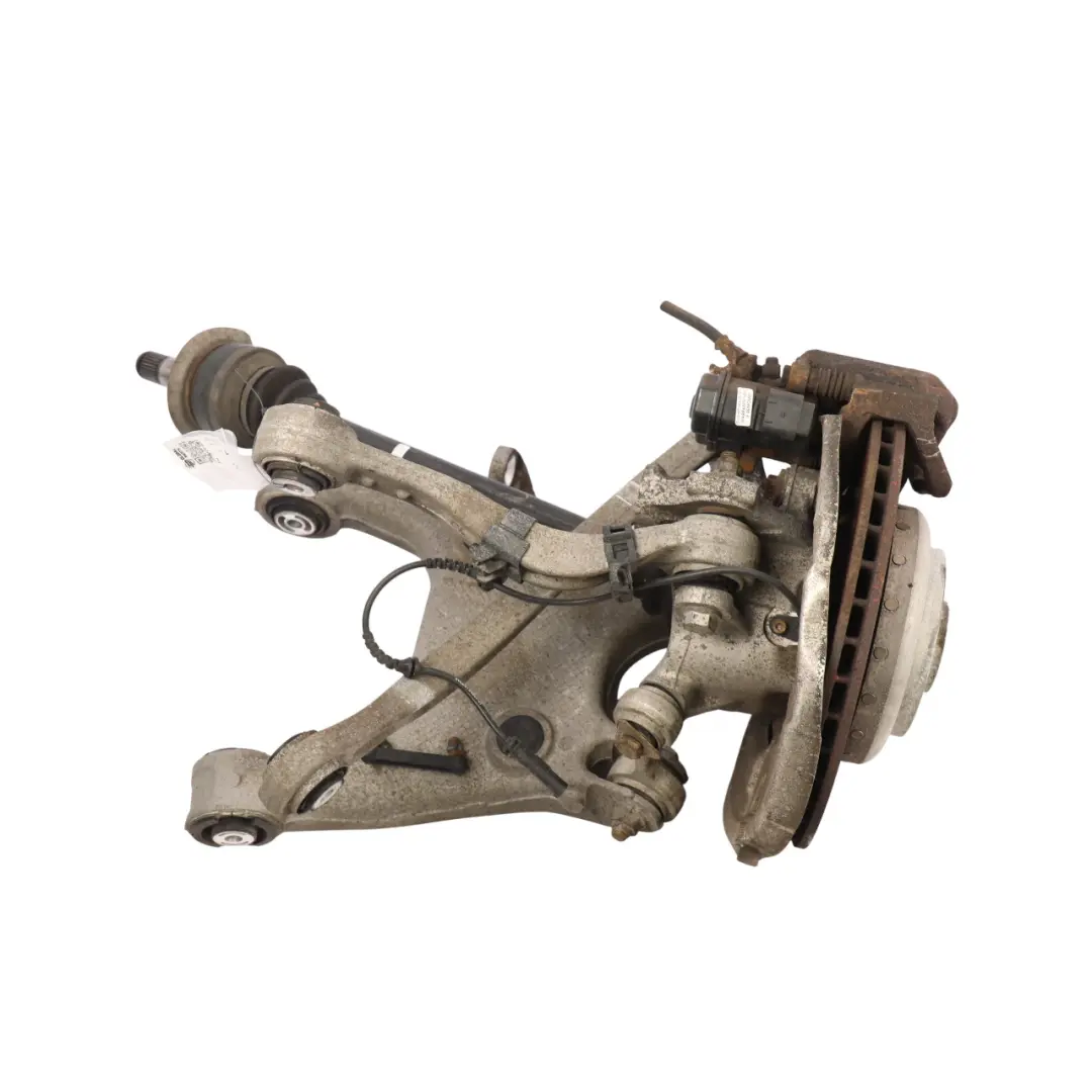 BMW F10 535i N55 Rear Left N/S Leg Suspension Axle Brake Disc Hub Set - SKU 6793769-7 - Part number 6793769