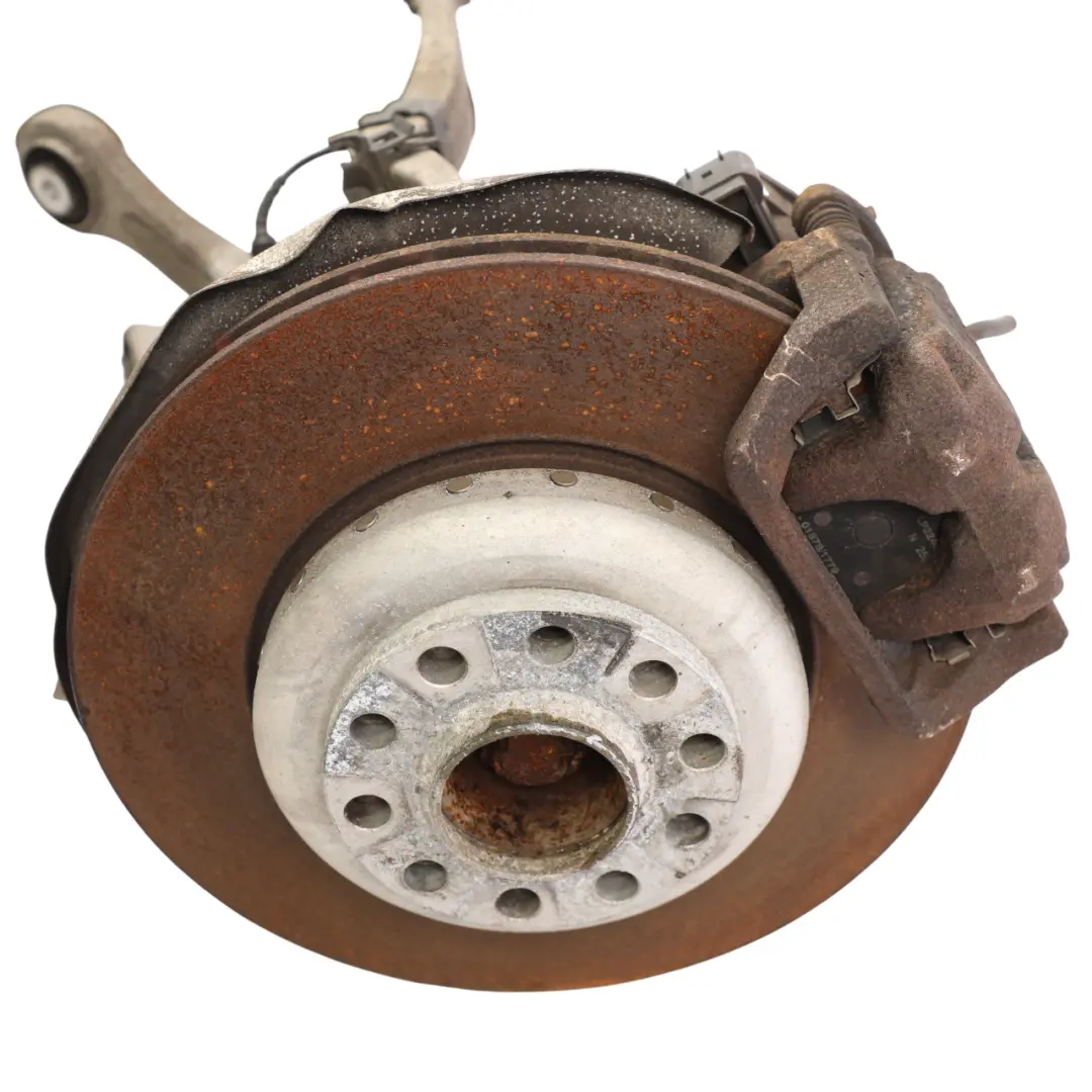 BMW F10 535i N55 Rear Left N/S Leg Suspension Axle Brake Disc Hub Set - SKU 6793769-7 - Part number 6793769