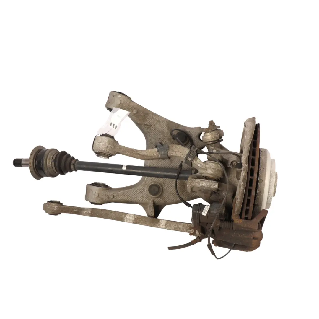 BMW F10 535i N55 Rear Right O/S Leg Suspension Axle Brake Disc Hub Set - SKU 6793770-7 - Part number 6793770