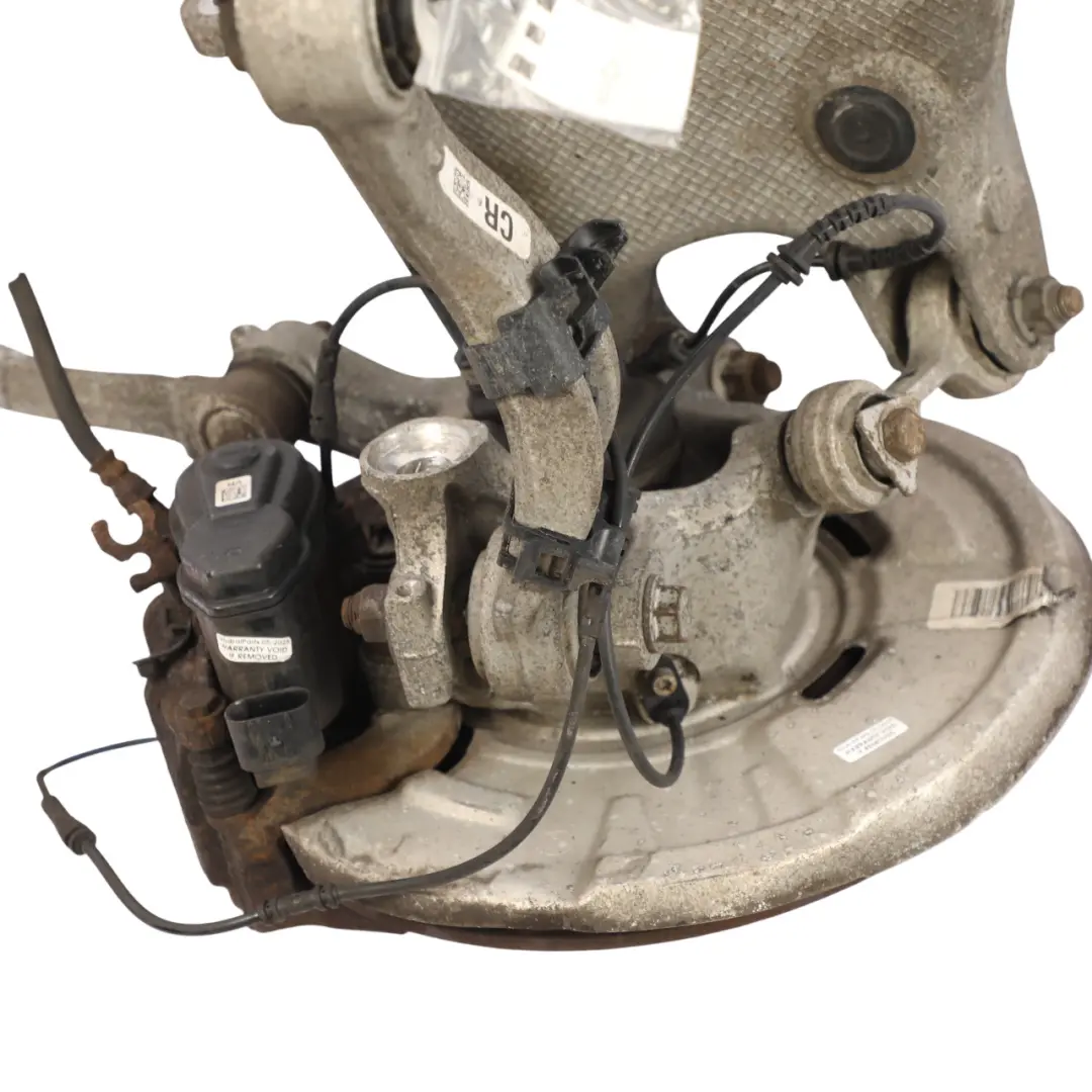 BMW F10 535i N55 Rear Right O/S Leg Suspension Axle Brake Disc Hub Set - SKU 6793770-7 - Part number 6793770