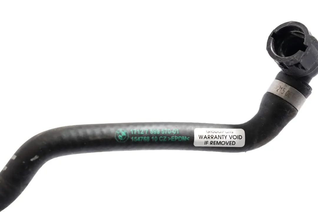 Tubo Flessibile Acqua Liquido Raffreddamento N53 Benzina per BMW F10 F11 con numero di parte 7599570 BMW F10 F11 Tubo Flessibile Acqua Liquido Raffreddamento N53 Benzina - SKU 7599570 - Numero di parte 7599570