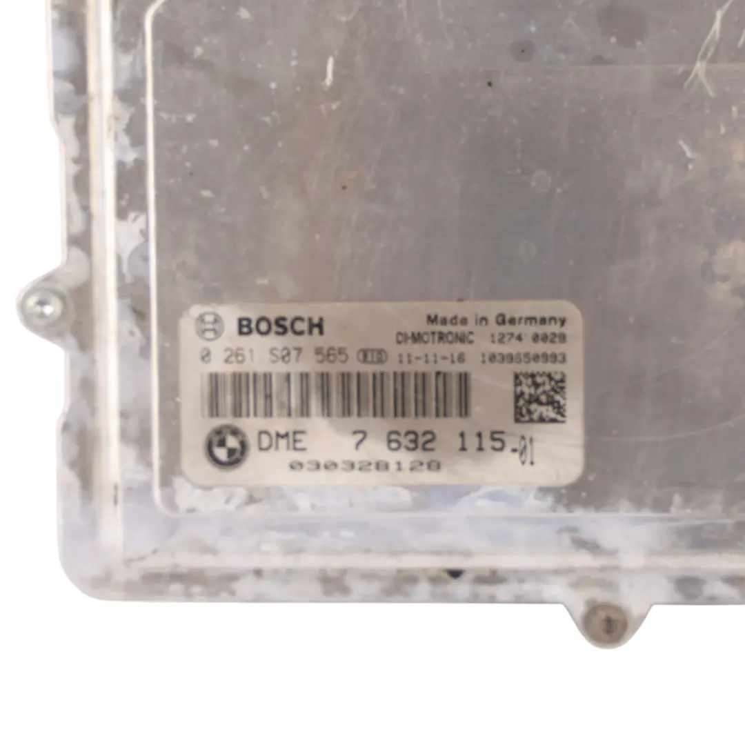 N55 306HP Calculateur ECU 7632115 Automatique pour BMW F07 F10 F11 F12 F13 535i à propos du numéro de pièce 7629420 BMW F07 F10 F11 F12 F13 535i N55 306HP Calculateur ECU 7632115 Automatique - SKU 7629420-1 - Numéro de pièce 7629420