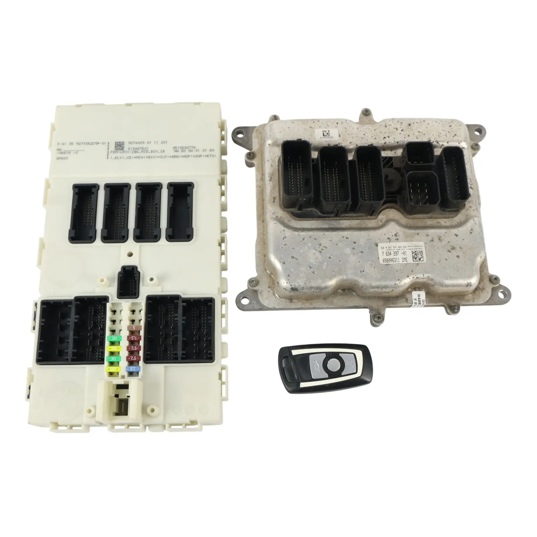 BMW F20 N13B16A 170HP Engine Control Module ECU Kit DDE 7634297 Automatic