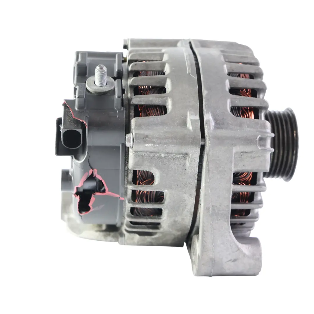 Alternator Generator Valeo 180A N47 to BMW E60 E61 E81 E87 E90 with Part number 7802261 BMW E60 E61 E81 E87 E90 Alternator Generator Valeo 180A N47 - SKU 7802261-3 - Part number 7802261