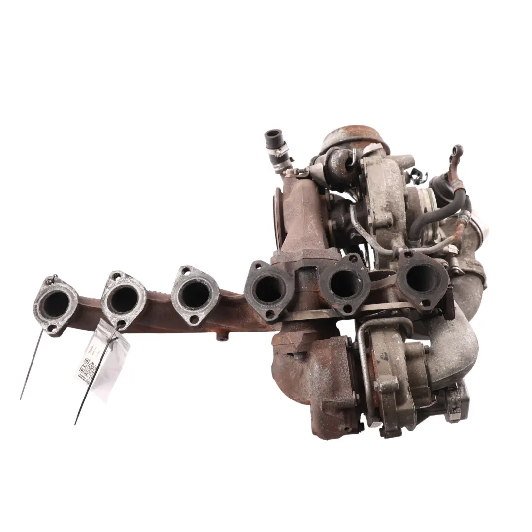 Turbocharger Bi-Turbo 535d 40dX N57S Diesel to BMW X5 E70 LCI F07 F10 Twin with Part number 7808363 BMW X5 E70 LCI F07 F10 Twin Turbocharger Bi-Turbo 535d 40dX N57S Diesel - SKU 7808363-1 - Part number 7808363