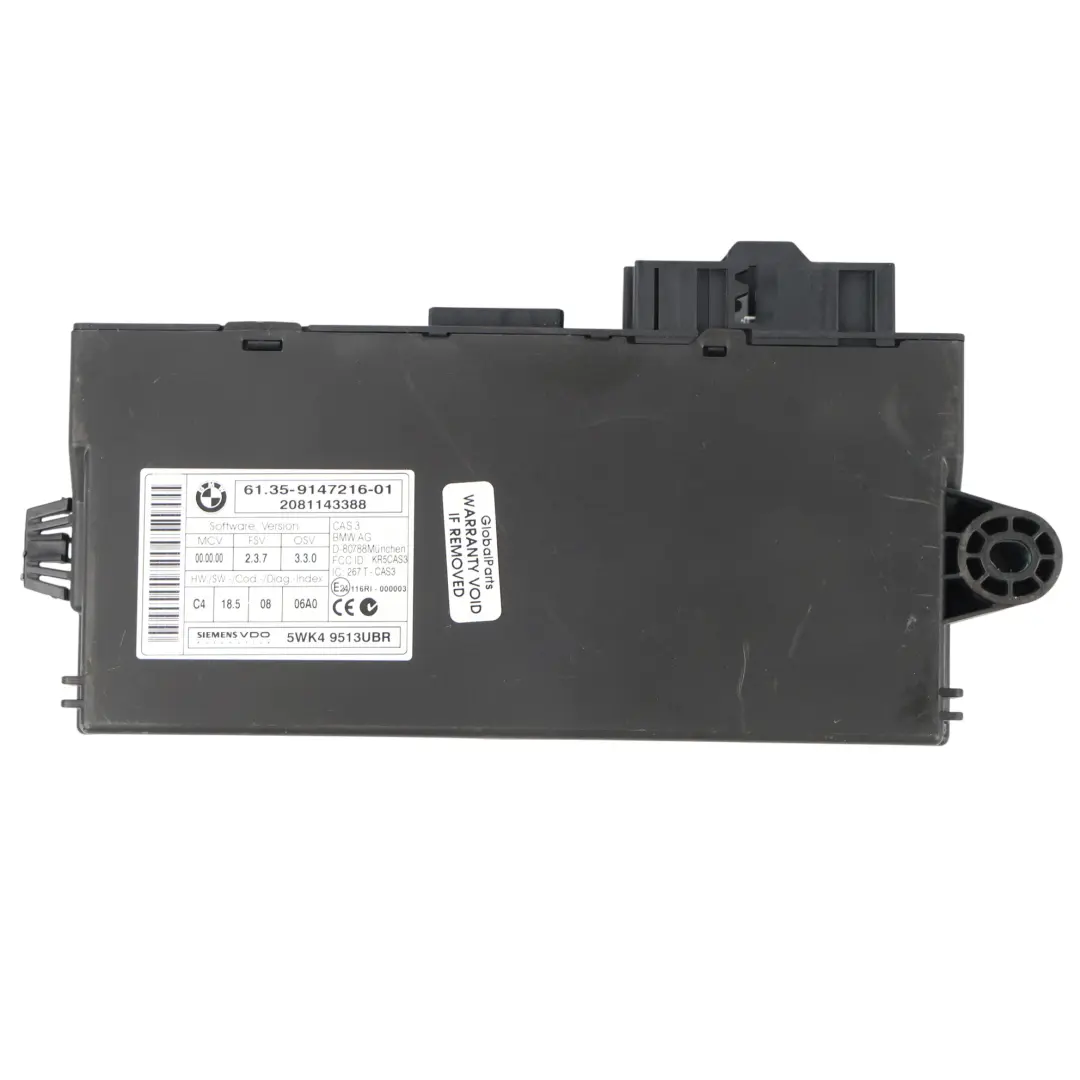 BMW E60 E61 LCI 530d M57N2 235HP Kit ECU CAS3 Llave Automático - SKU 7810950-1 - Número de pieza 7810950