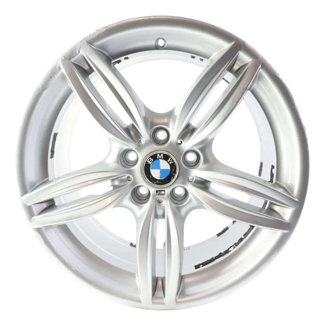 BMW F10 F12 Silver Rear Wheel Alloy Rim M Double Spoke 351 9J 19" ET:44 - SKU 7842653-10 - Part number 7842653