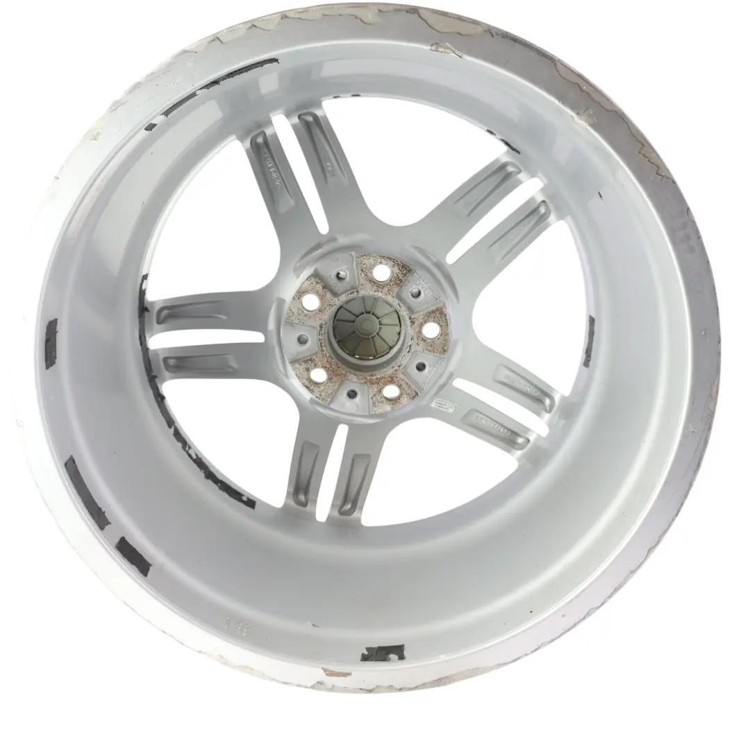 Alloy Rim M Double Spoke 351 9J 19" ET:44 to BMW F10 F12 Silver Rear Wheel with Part number 7842653 BMW F10 F12 Silver Rear Wheel Alloy Rim M Double Spoke 351 9J 19" ET:44 - SKU 7842653-10 - Part number 7842653