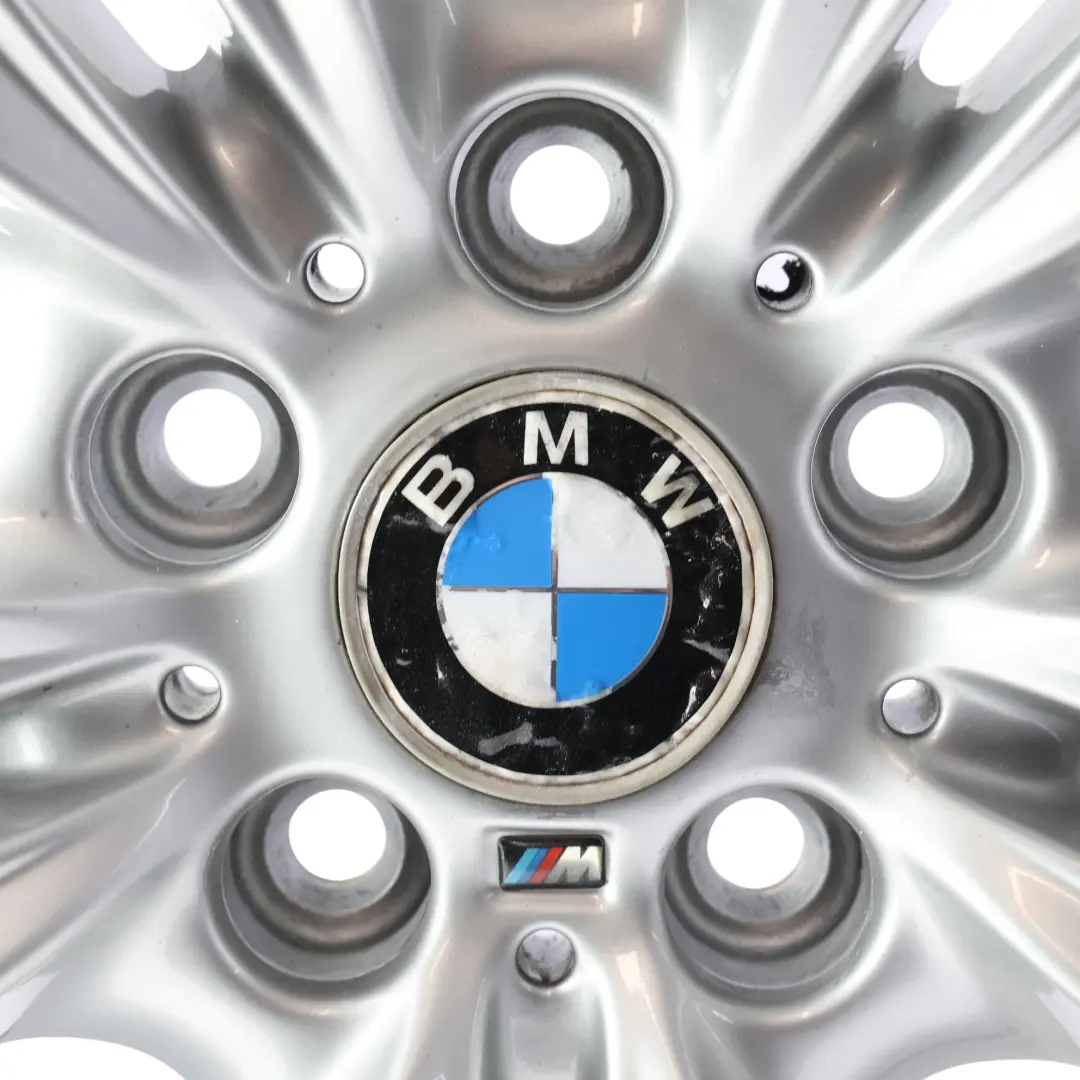 Alloy Rim M Double Spoke 351 9J 19" ET:44 to BMW F10 F12 Silver Rear Wheel with Part number 7842653 BMW F10 F12 Silver Rear Wheel Alloy Rim M Double Spoke 351 9J 19" ET:44 - SKU 7842653-10 - Part number 7842653