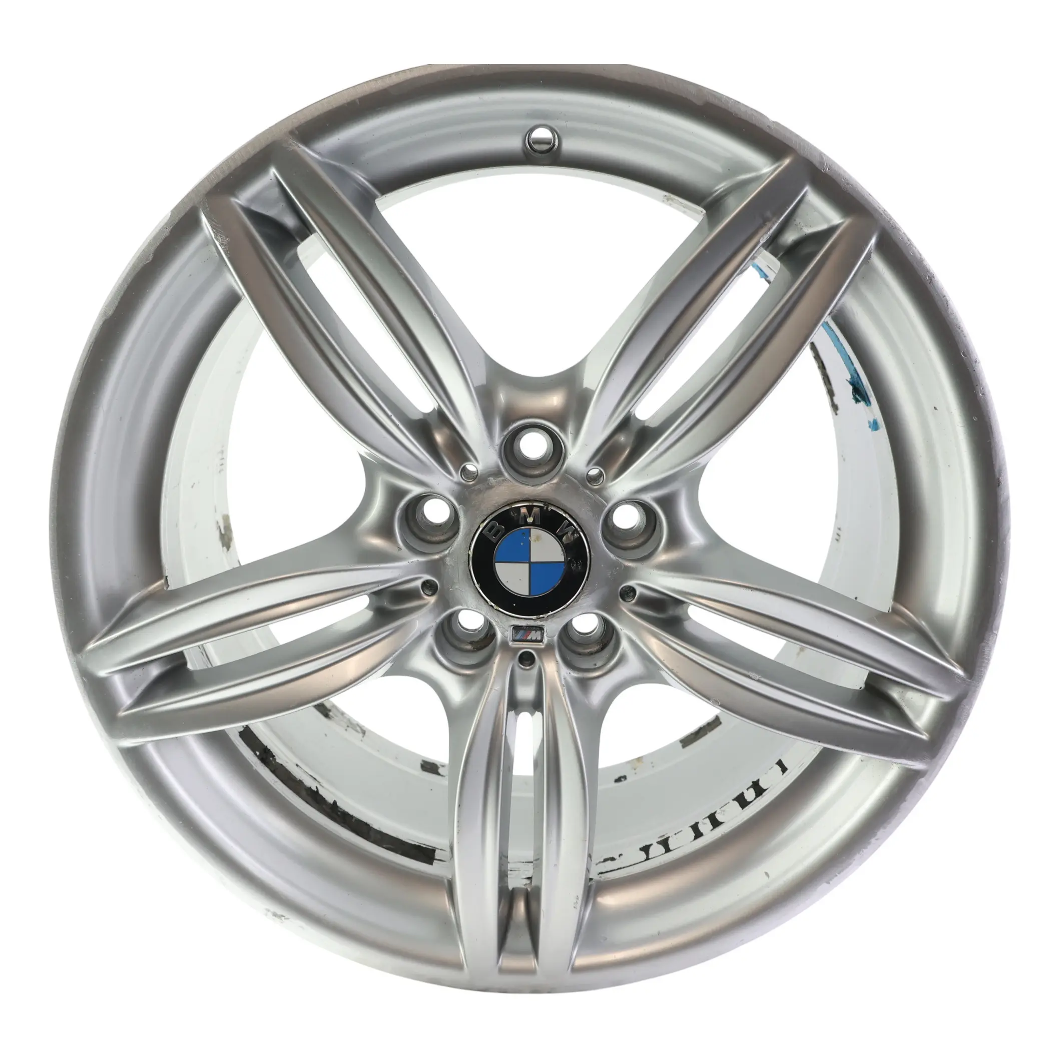 BMW F10 F12 Jante Arrière Alliage Argenté 9J 19" ET:44 7842653
