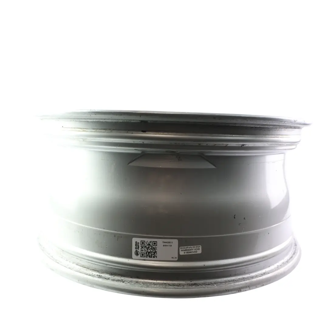 BMW X3 F25 Przednie Srebrne Alufelgi 19" M Double Spoke 369 8,5J - SKU 7844250-3 - Numer Części 7844250