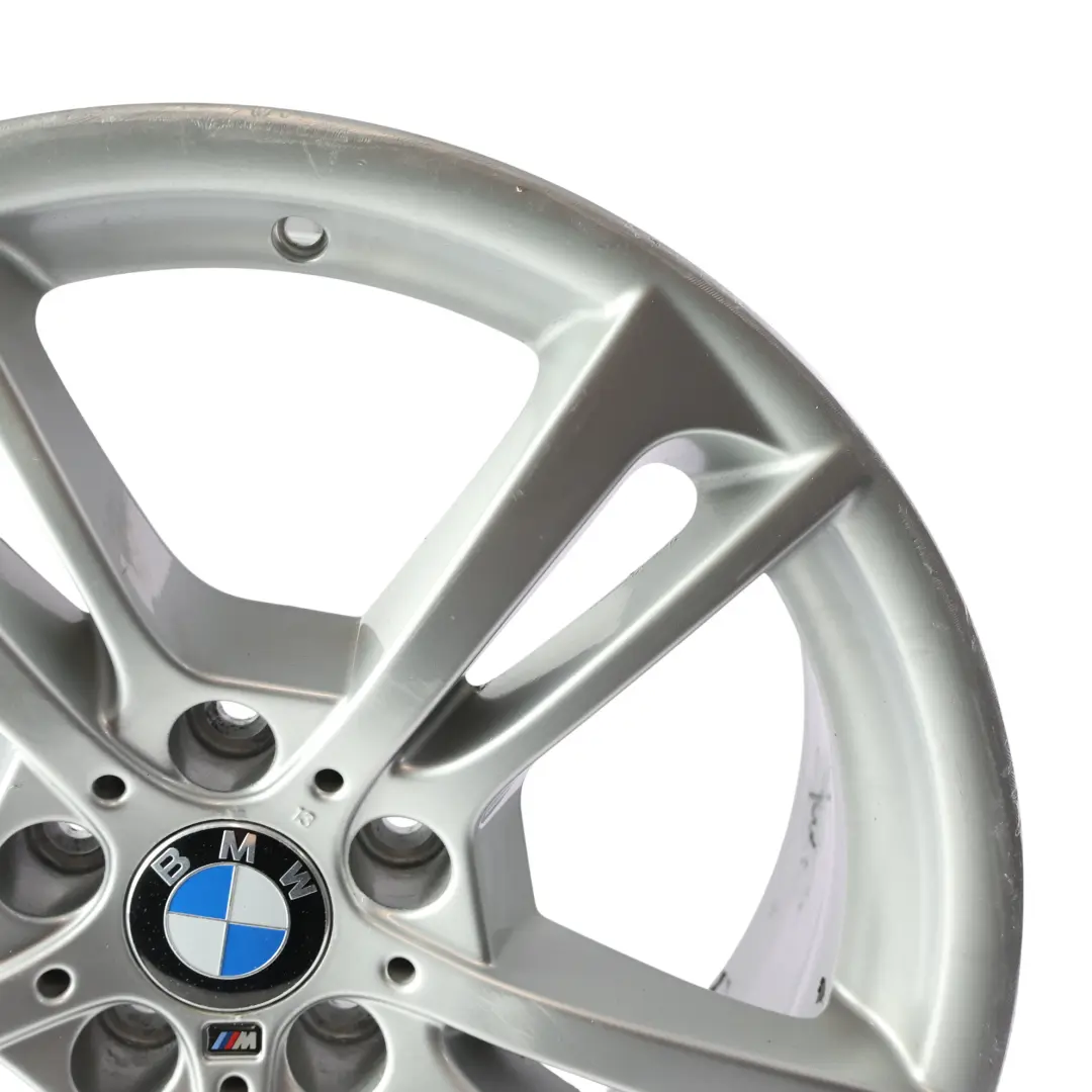 BMW X3 F25 Przednie Srebrne Alufelgi 19" M Double Spoke 369 8,5J - SKU 7844250-3 - Numer Części 7844250