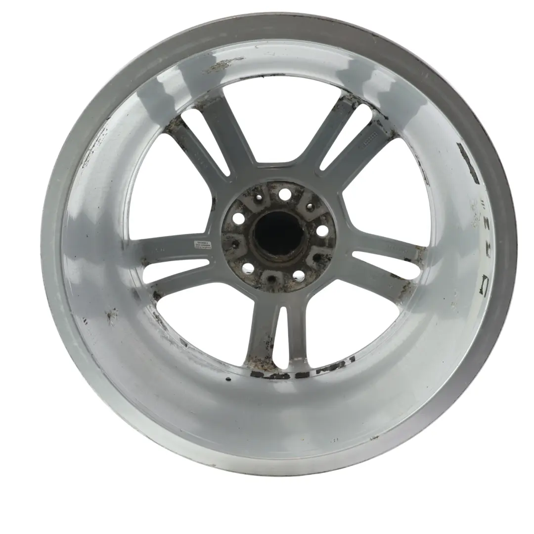 Front Silver Wheel Rim Alloy 19" M Double Spoke 369 8,5J ET:38 to BMW F25 with Part number 7844250 BMW F25 Front Silver Wheel Rim Alloy 19" M Double Spoke 369 8,5J ET:38 - SKU 7844250-8 - Part number 7844250