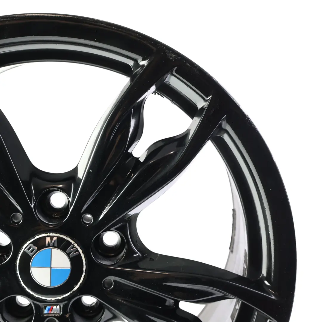 Schwarz Alufelge 18" ET:52 8J M Styling 436 für BMW F20 F21 F22 mit Teilenummer 7845871 BMW F20 F21 F22 Schwarz Alufelge 18" ET:52 8J M Styling 436 - SKU 7845871-9 - Teilenummer 7845871
