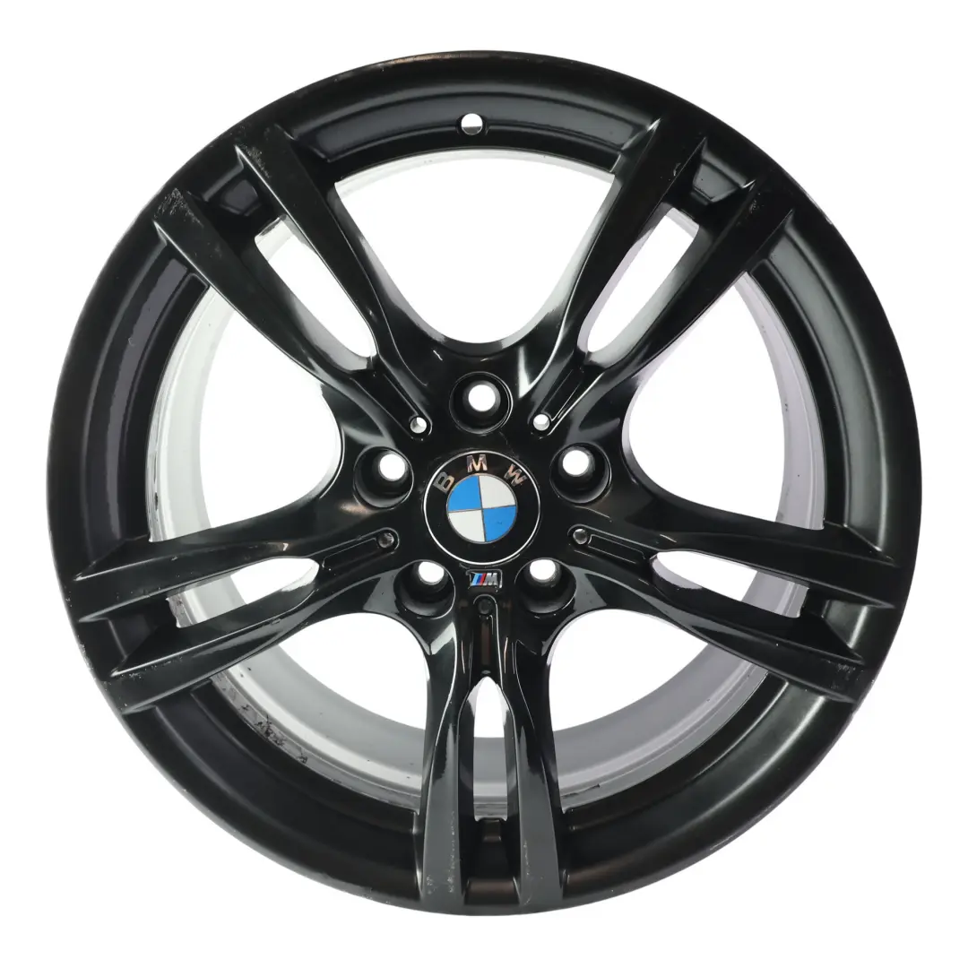 llanta de aleación negro 18 "M Star Spoke 400 8J ET:34 para BMW F30 F31 con número de pieza 7845880 BMW F30 F31 llanta de aleación negro 18 "M Star Spoke 400 8J ET:34 - SKU 7845880-5 - Número de pieza 7845880