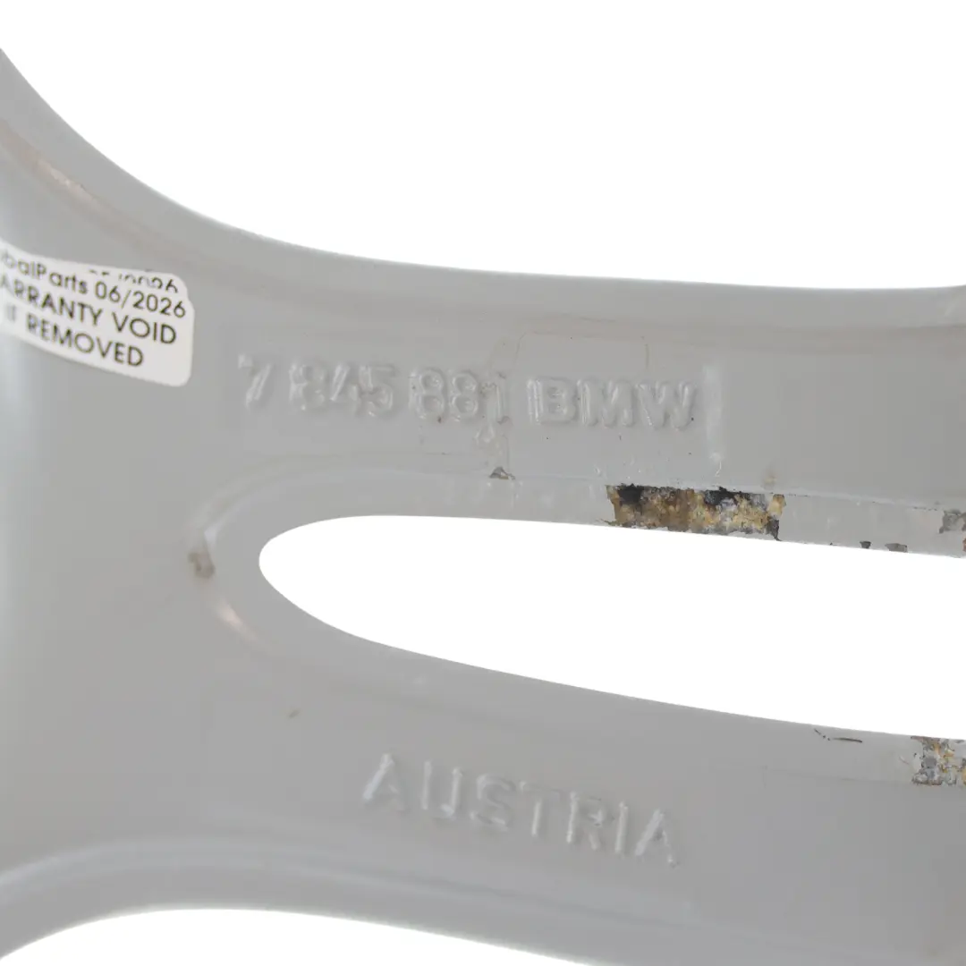 BMW F30 F31 Arriere AluMinium Jante Alliage 18" 8,5J ET:47 M,Rayons en etoile - SKU 7845881-1 - Numéro de pièce 7845881