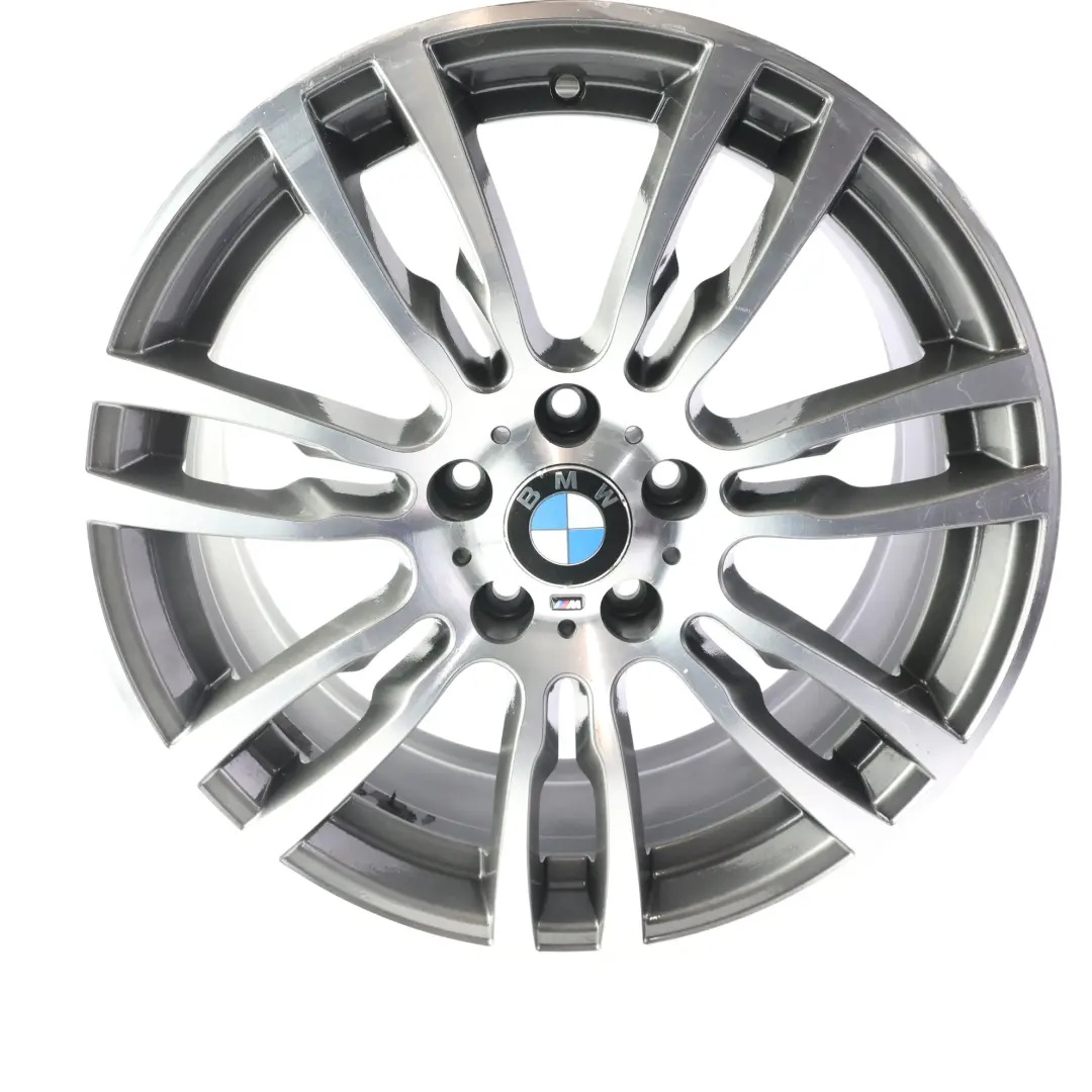 Llanta aleación delantera 19" 8J ET:36 M Star Spoke 403 para BMW F30 F31 F32 con número de pieza 7845882 BMW F30 F31 F32 Llanta aleación delantera 19" 8J ET:36 M Star Spoke 403 - SKU 7845882-5 - Número de pieza 7845882