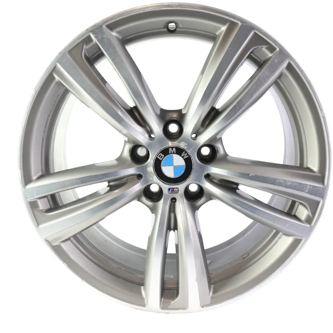 Ferricgrey Alloy Wheel Rim 19" M Double Spoke 442 8J ET:36 to BMW F30 F32 with Part number 7846780 BMW F30 F32 Ferricgrey Alloy Wheel Rim 19" M Double Spoke 442 8J ET:36 - SKU 7846780-2 - Part number 7846780