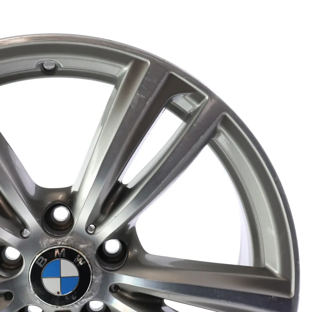 Ferricgrey Leichtmetallfelge 19" M Doppelspeiche 442 8J ET:36 für BMW F30 mit Teilenummer 7846780 BMW F30 Ferricgrey Leichtmetallfelge 19" M Doppelspeiche 442 8J ET:36 - SKU 7846780-6 - Teilenummer 7846780