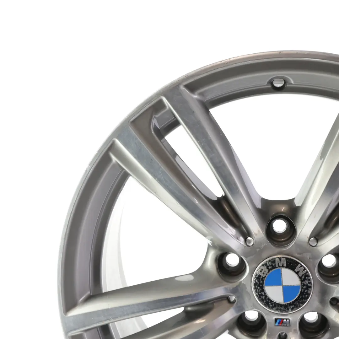Alloy Wheel Rim 19" 8,5J ET:47 M Double Spoke 442 to BMW F30 F31 F32 Rear with Part number 7846781 BMW F30 F31 F32 Rear Alloy Wheel Rim 19" 8,5J ET:47 M Double Spoke 442 - SKU 7846781-4 - Part number 7846781