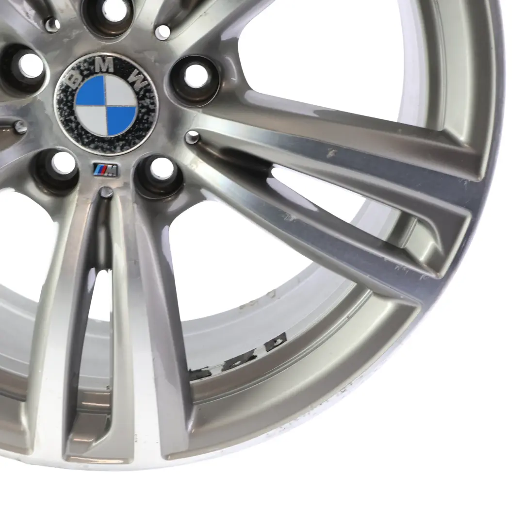 BMW F30 F31 F32 Rear Alloy Wheel Rim 19" 8,5J ET:47 M Double Spoke 442 - SKU 7846781-4 - Part number 7846781
