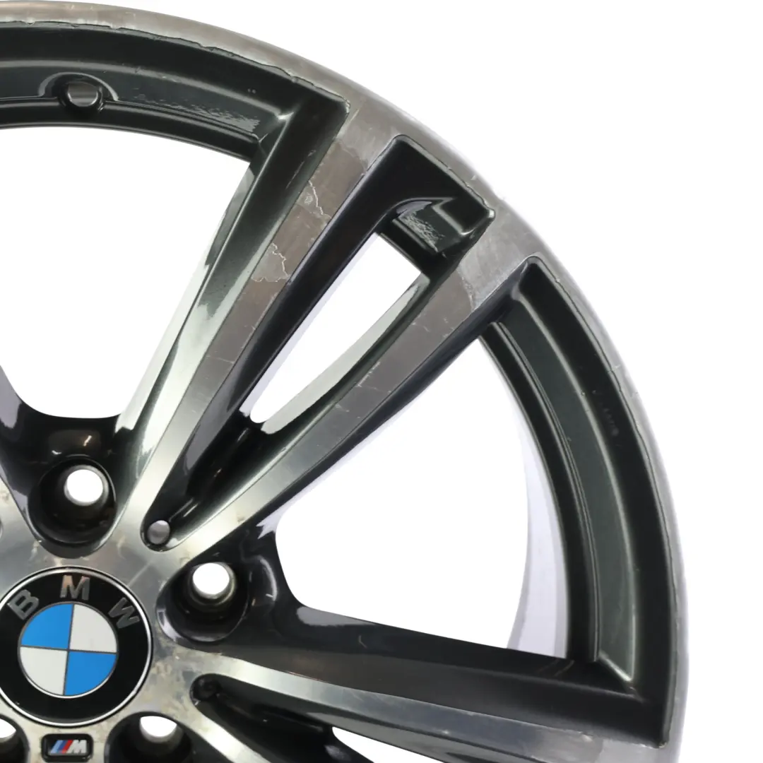BMW F30 F32 Ferricgrey Jante Alliage Arrière 19" 8,5J ET:47 M Double Spoke 442 - SKU 7846781 - Numéro de pièce 7846781