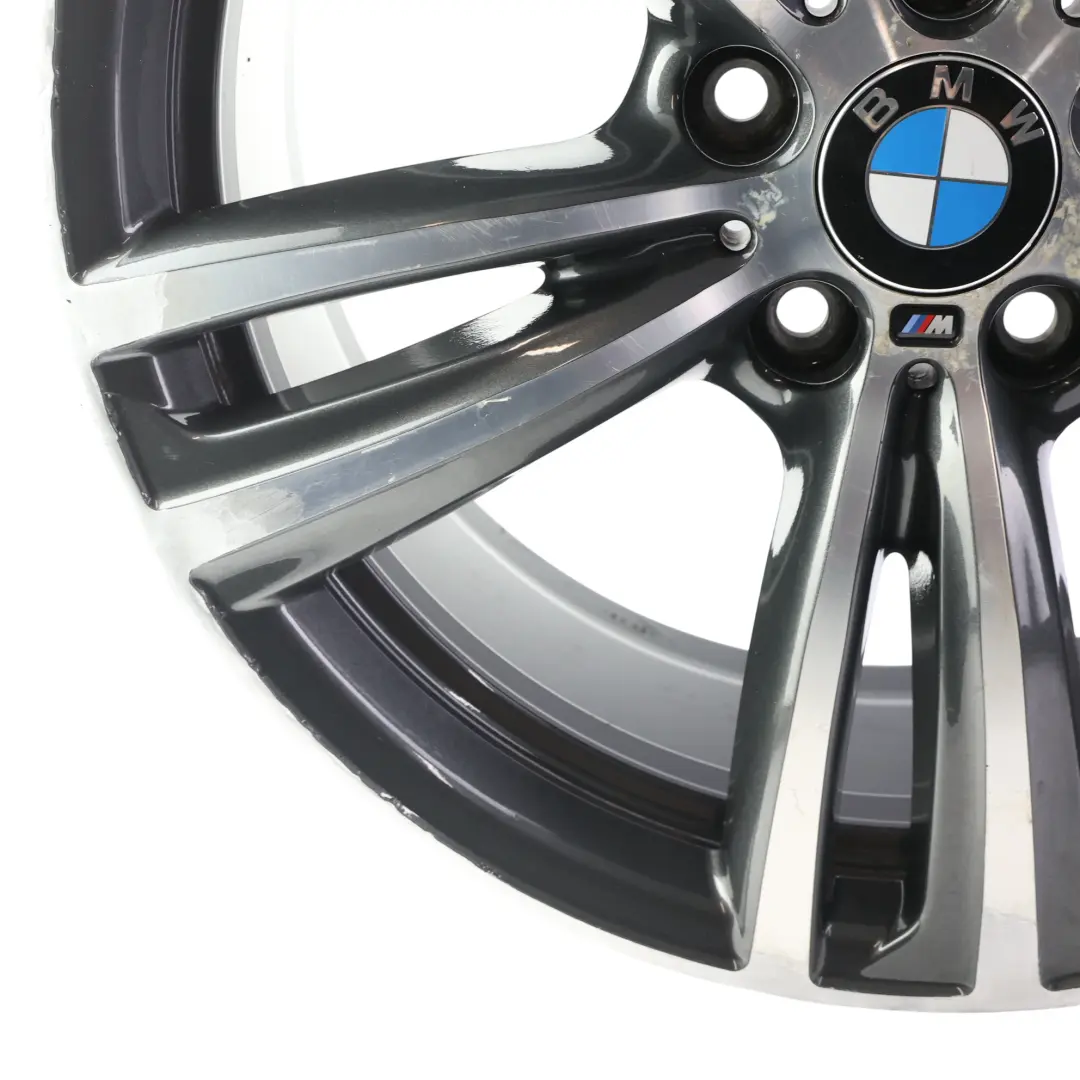 Ferricgrey Jante Alliage Arrière 19" 8,5J ET:47 M Double Spoke 442 pour BMW F30 F32 à propos du numéro de pièce 7846781 BMW F30 F32 Ferricgrey Jante Alliage Arrière 19" 8,5J ET:47 M Double Spoke 442 - SKU 7846781 - Numéro de pièce 7846781