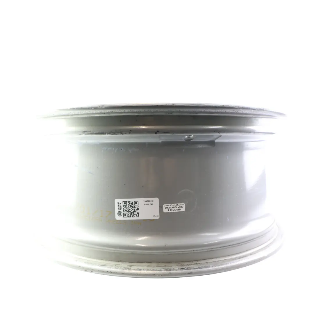 BMW F45 F46 Wheel Rim Ferric Grey Alloy 18" M Double Spoke 486 ET:57 8J - SKU 7848602-2 - Part number 7848602