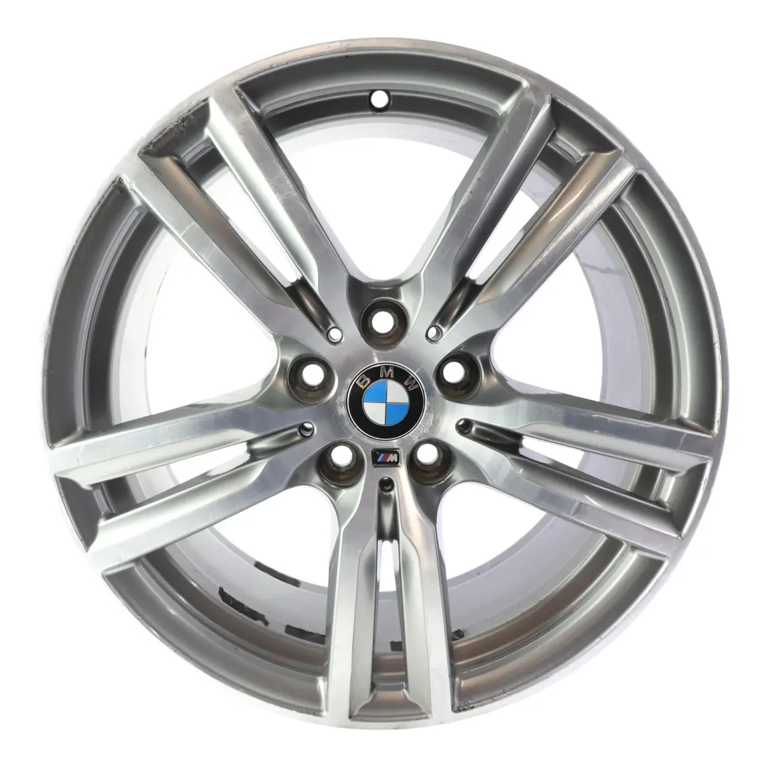 BMW F45 F46 Felge Ferric Grau 18" 8J ET:57 M Doppelspeiche 486 - SKU 7848602-4 - Teilenummer 7848602