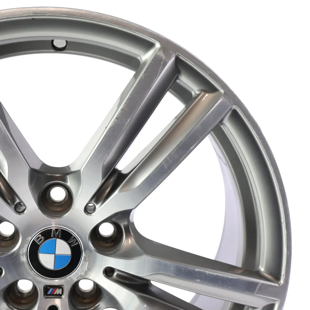 Felge Ferric Grau 18" 8J ET:57 M Doppelspeiche 486 für BMW F45 F46 mit Teilenummer 7848602 BMW F45 F46 Felge Ferric Grau 18" 8J ET:57 M Doppelspeiche 486 - SKU 7848602-4 - Teilenummer 7848602