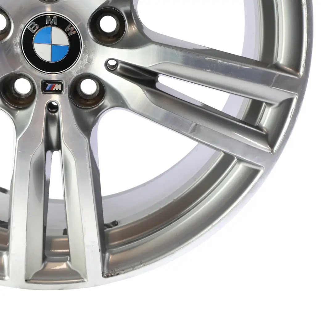 Llanta Aleación Gris Férrico 18" 8J ET:57 M Doble Radio 486 para BMW F45 F46 con número de pieza 7848602 BMW F45 F46 Llanta Aleación Gris Férrico 18" 8J ET:57 M Doble Radio 486 - SKU 7848602-4 - Número de pieza 7848602