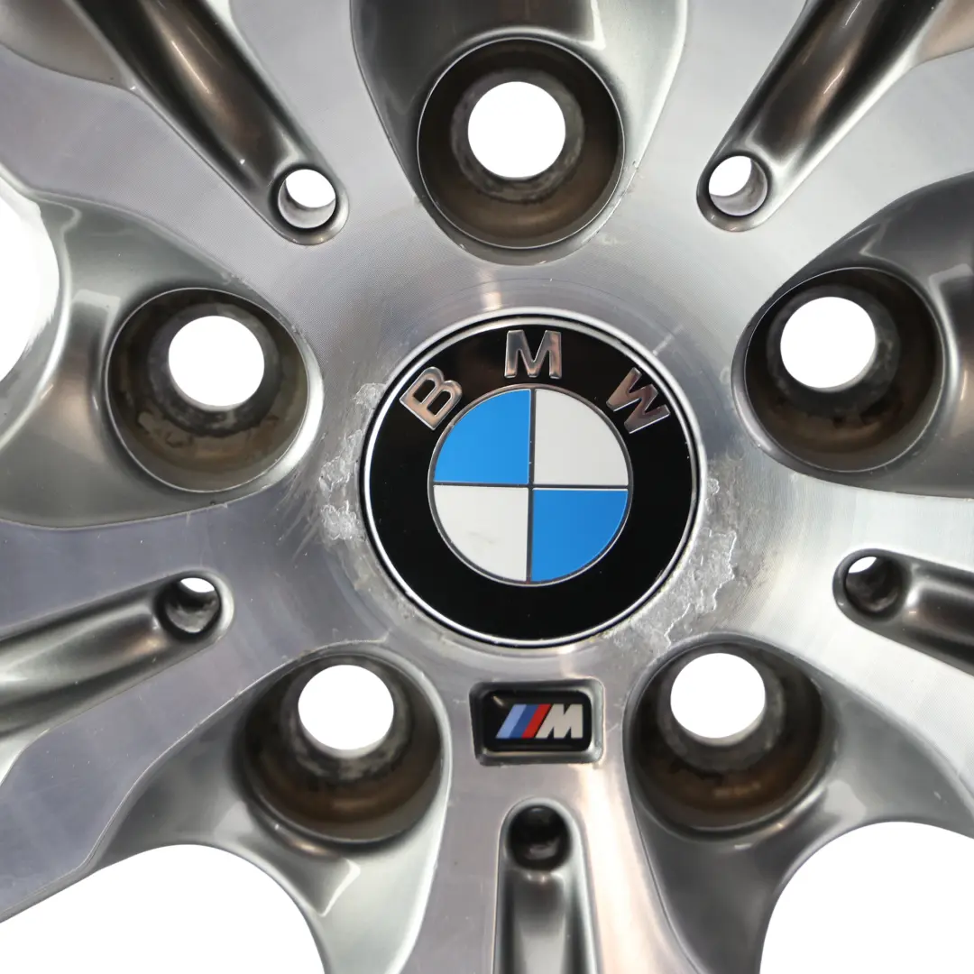 Felge Ferric Grau 18" 8J ET:57 M Doppelspeiche 486 für BMW F45 F46 mit Teilenummer 7848602 BMW F45 F46 Felge Ferric Grau 18" 8J ET:57 M Doppelspeiche 486 - SKU 7848602-4 - Teilenummer 7848602