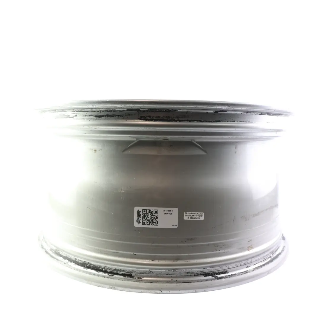 BMW X3 F25 Alu Felge Hinten Silber 19" 9.5J ET:48 - SKU 7884251-1 - Teilenummer 7884251