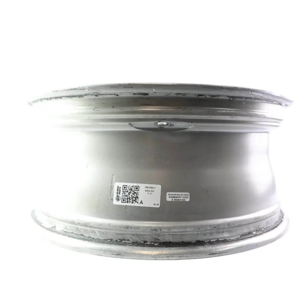 BMW E81 E87 Silver Front Alloy Wheel Rim 18" M Double Spoke 261 7,5J - SKU 7891050-1 - Part number 7891050