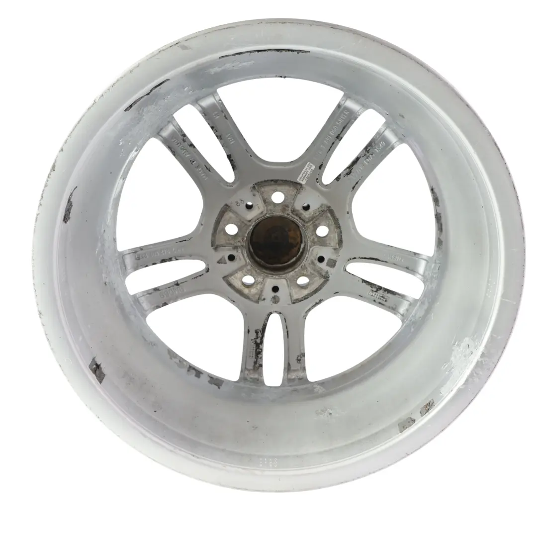 Silber Vorne Felge Alufelge 18" M Doppelspeiche 261 7,5J für BMW E81 E87 mit Teilenummer 7891050 BMW E81 E87 Silber Vorne Felge Alufelge 18" M Doppelspeiche 261 7,5J - SKU 7891050-1 - Teilenummer 7891050