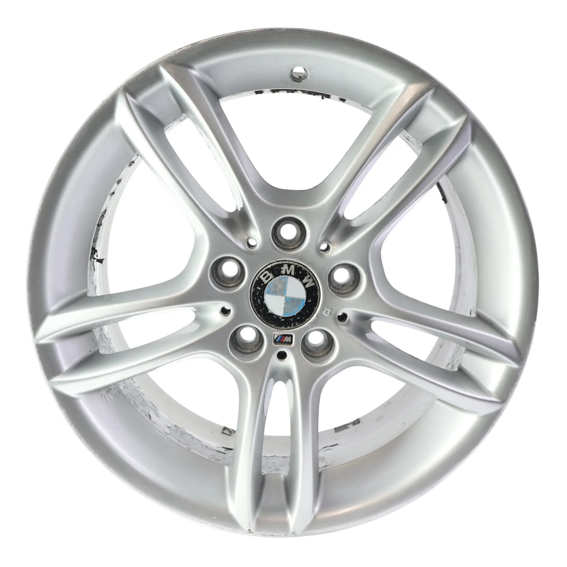 BMW E81 E87 Silber Vorne Felge Alufelge 18" 7,5J M Doppelspeiche 261 7891050