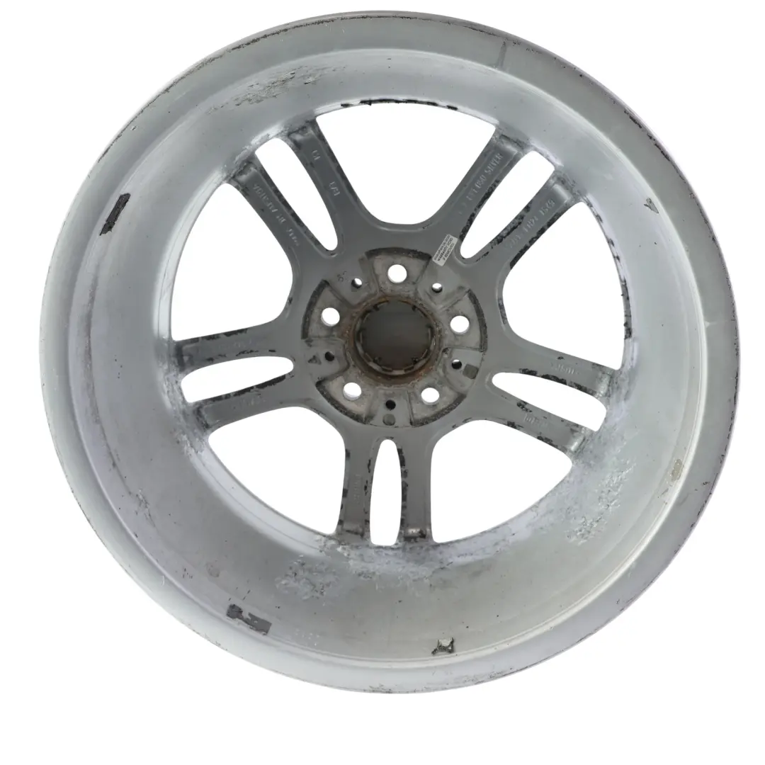 BMW E81 E87 Argento Cerchio Anteriore In Lega 18" 7,5J Doppie Razze 261 - SKU 7891050-2 - Numero di parte 7891050