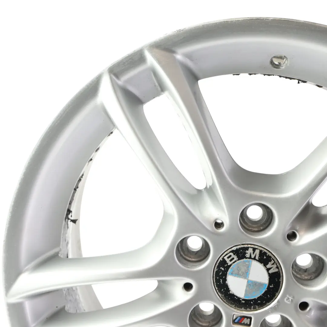 BMW E87 Llanta De Aleacion Delantera Plateada 18" 7,5J M Doble Radio 261 - SKU 7891050-2 - Número de pieza 7891050