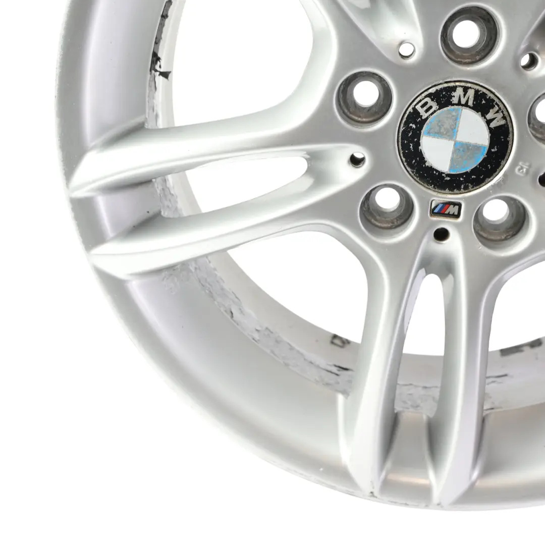 BMW E81 E87 Argento Cerchio Anteriore In Lega 18" 7,5J Doppie Razze 261 - SKU 7891050-2 - Numero di parte 7891050