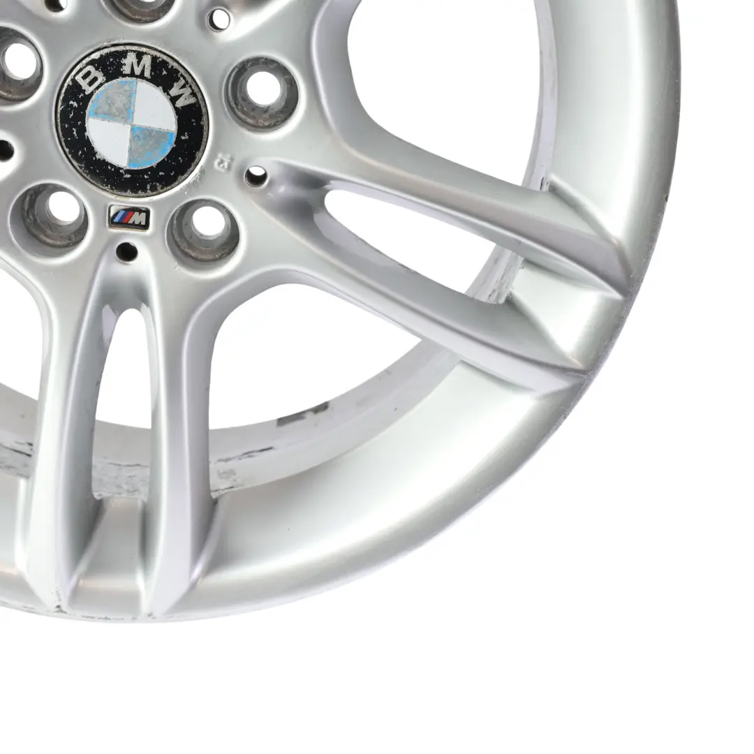 BMW E87 Llanta De Aleacion Delantera Plateada 18" 7,5J M Doble Radio 261 - SKU 7891050-2 - Número de pieza 7891050