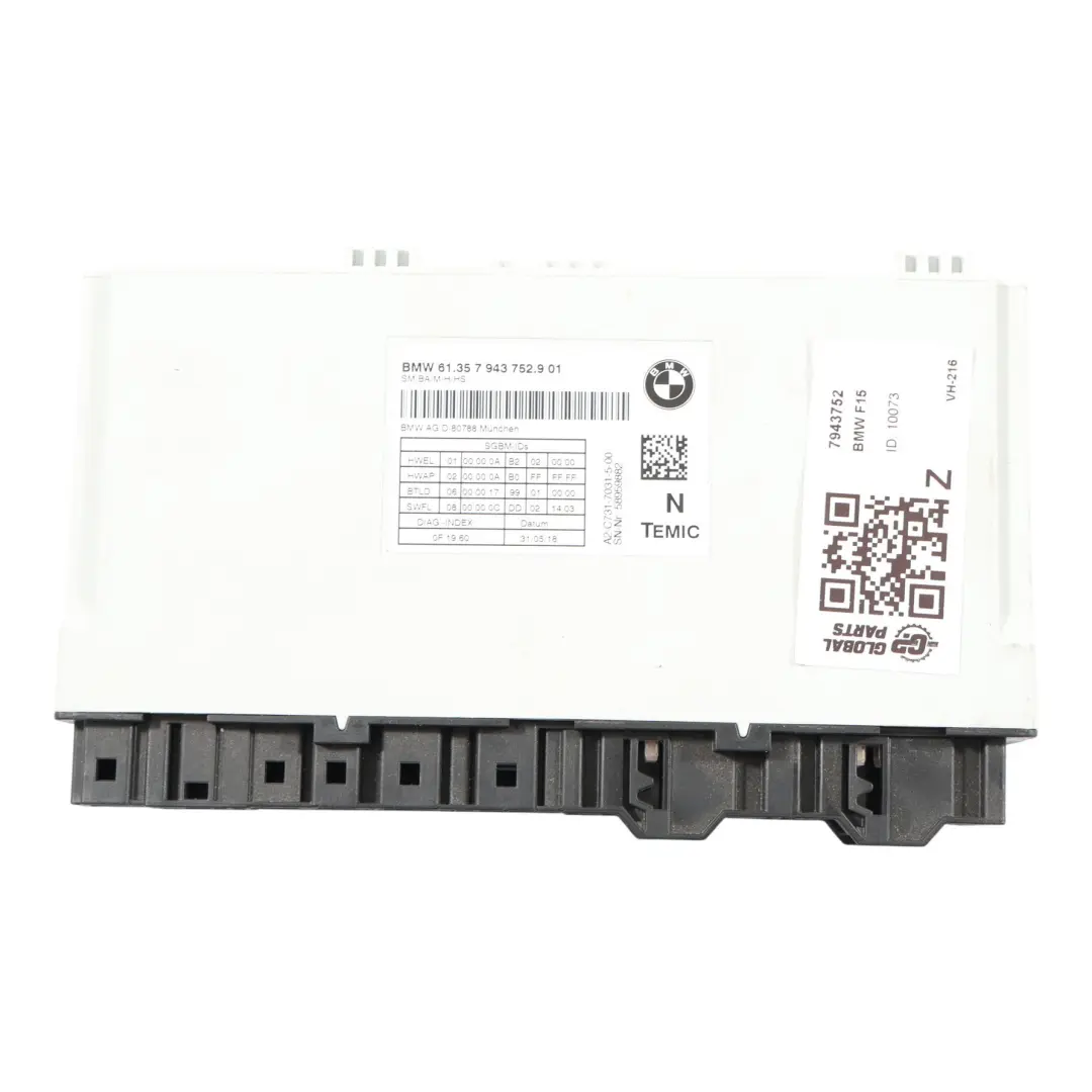Elektrisch Sitz Steuergerät für BMW X5 F15 F20 F21 F22 F23 F30 F45 F46 mit Teilenummer 7943752 BMW X5 F15 F20 F21 F22 F23 F30 F45 F46 Elektrisch Sitz Steuergerät - SKU 7943752 - Teilenummer 7943752