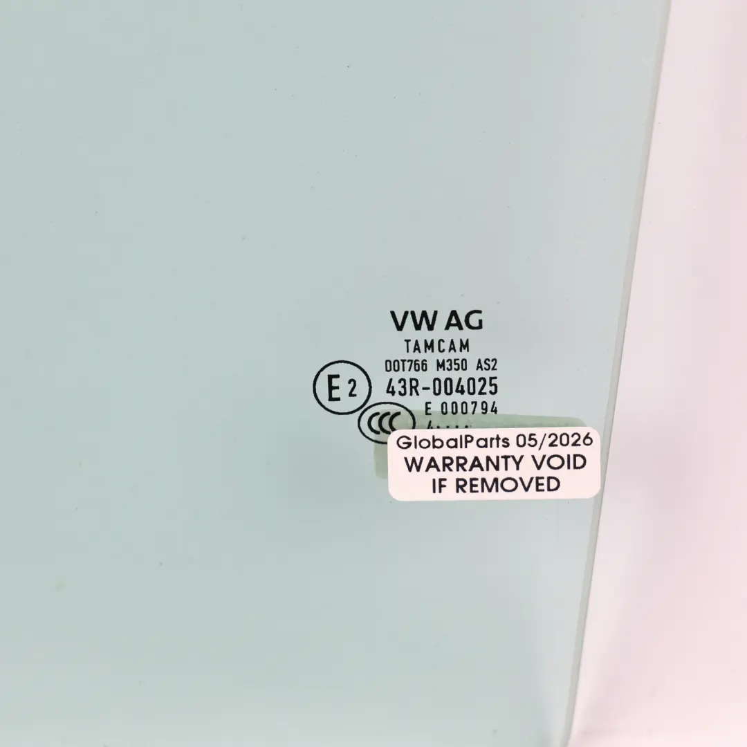 Door Window Glass Fixed Front Left N/S AS2 to Volkswagen Crafter SY with Part number 7C0845115A Volkswagen Crafter SY Door Window Glass Fixed Front Left N/S AS2 - SKU 7C0845115A - Part number 7C0845115A