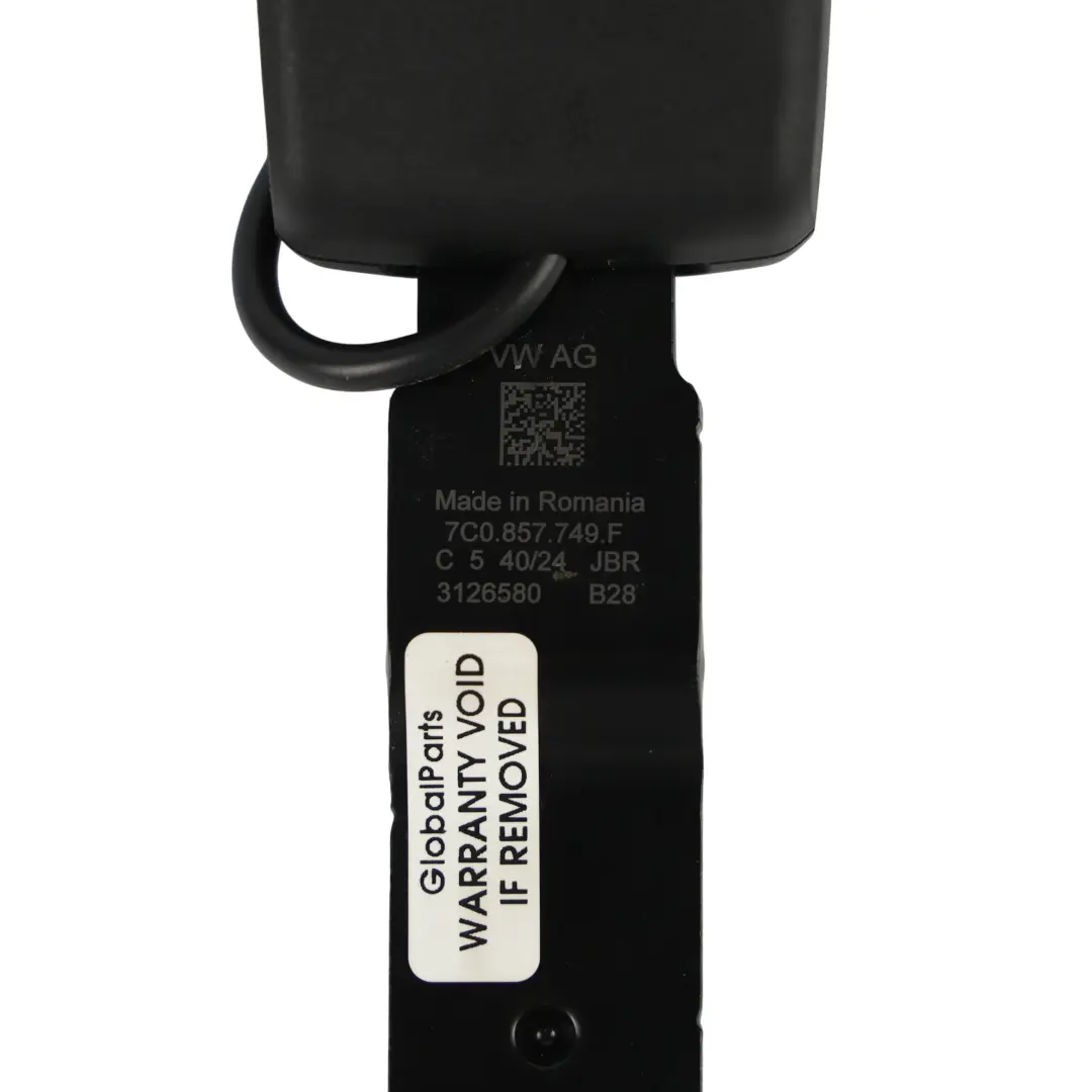 Volkswagen Crafter MK2 Sicherheitsgurt Schnalle Clip Vorne Links - SKU 7C0857749F - Teilenummer 7C0857749F